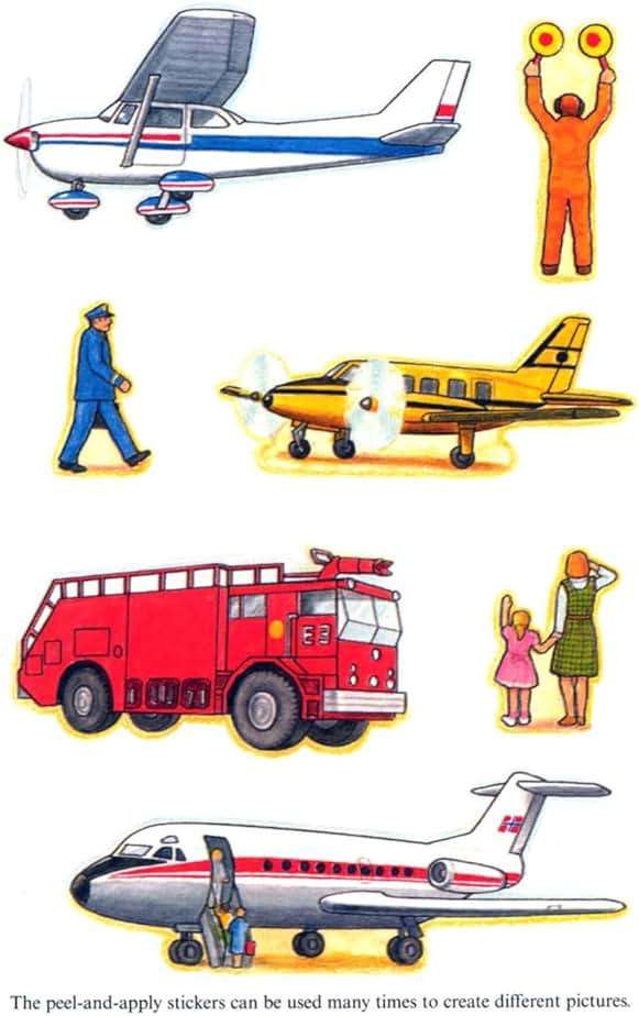 Little Airport Sticker Activity Book (Dover Little Activity Books: Travel) - Image 7