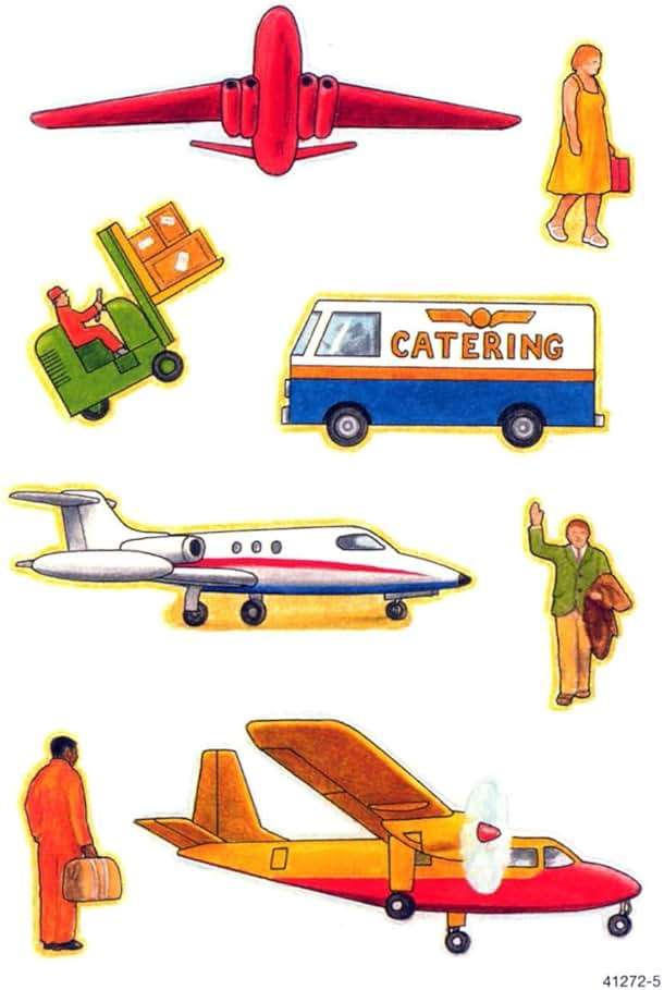 Little Airport Sticker Activity Book (Dover Little Activity Books: Travel) - Image 8