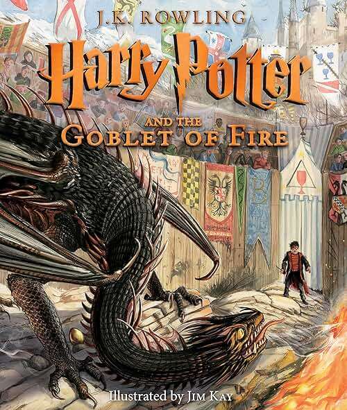 Harry Potter and the Goblet of Fire: The Illustrated Edition (Harry Potter, Book 4) - Image 1