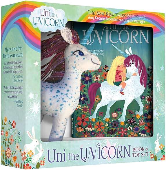 Uni the Unicorn Book and Toy Set - Image 1