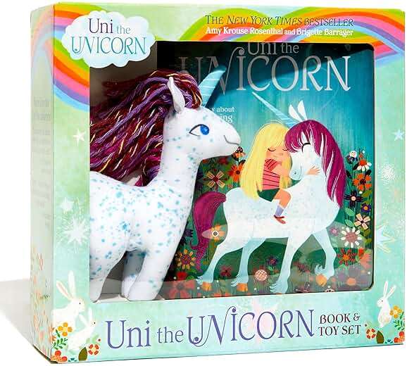 Uni the Unicorn Book and Toy Set - Image 2