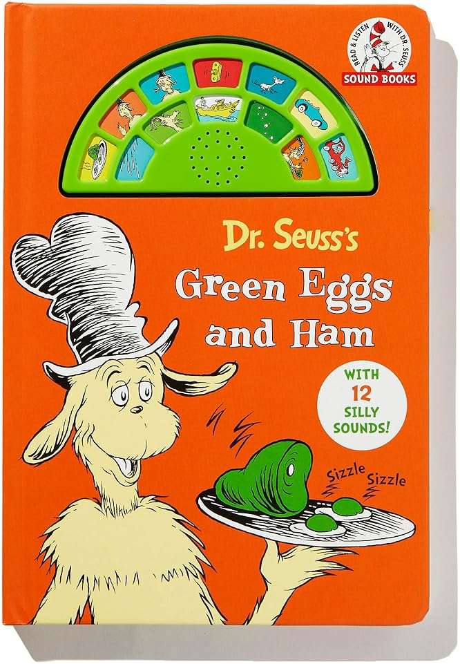 Dr. Seuss's Green Eggs and Ham with 12 Silly Sounds!: An Interactive Read and Listen Book (Dr. Seuss Sound Board Books) - Image 2