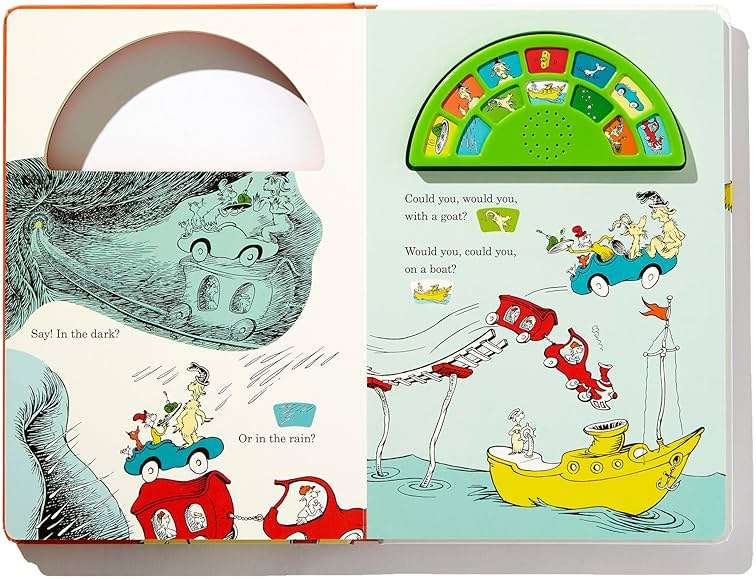 Dr. Seuss's Green Eggs and Ham with 12 Silly Sounds!: An Interactive Read and Listen Book (Dr. Seuss Sound Board Books) - Image 4