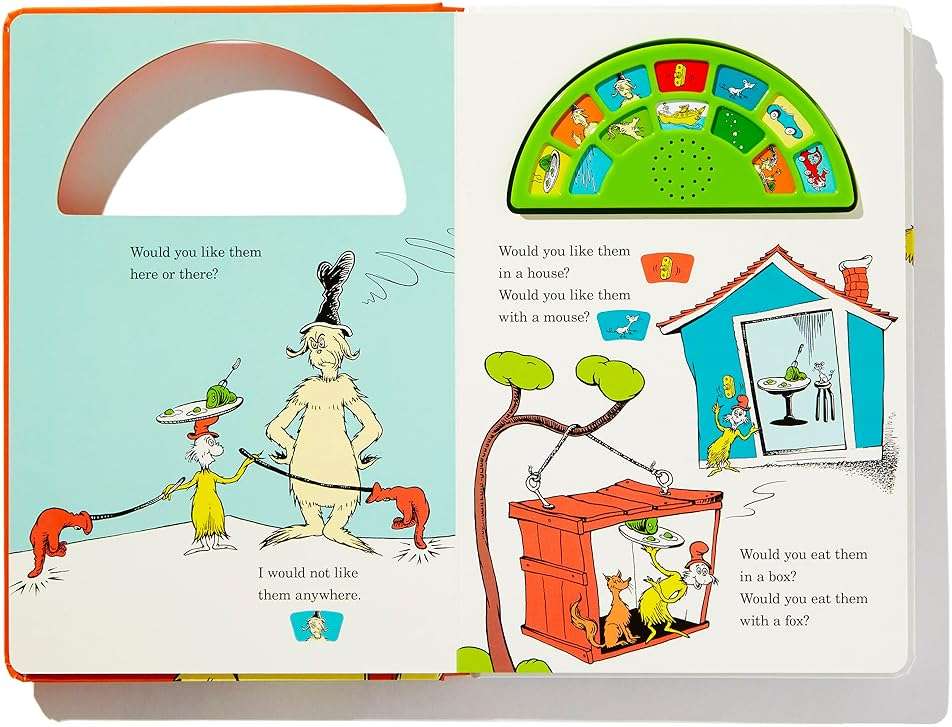 Dr. Seuss's Green Eggs and Ham with 12 Silly Sounds!: An Interactive Read and Listen Book (Dr. Seuss Sound Board Books) - Image 5