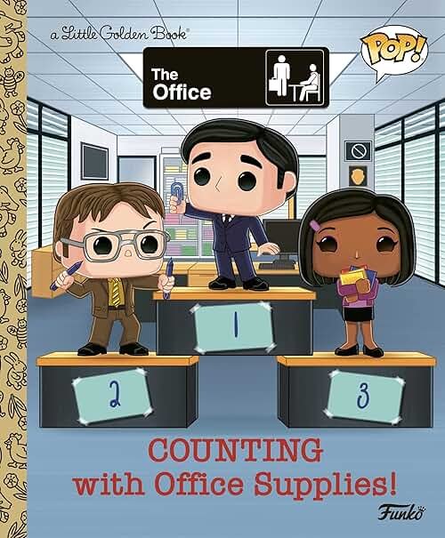 The Office: Counting with Office Supplies! (Funko Pop!) (Little Golden Book) - Product Image