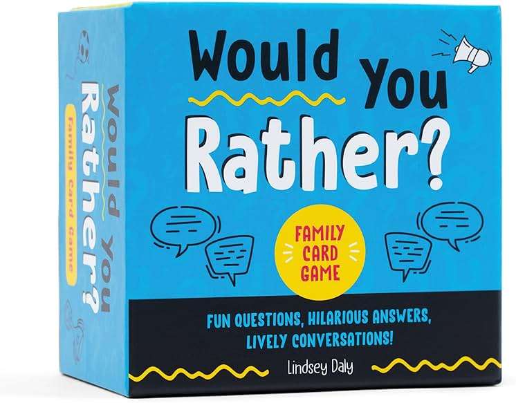 Would You Rather? Family Card Game: Fun Questions, Hilarious Answers, Lively Conversations! - Image 1