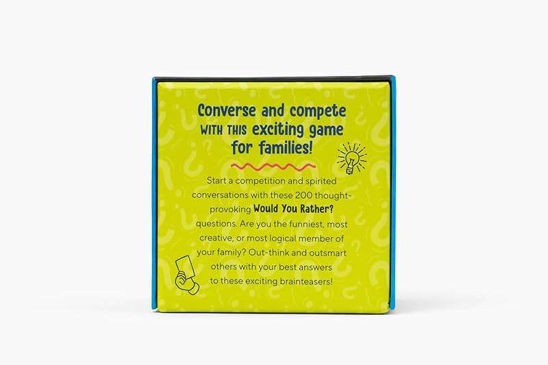 Would You Rather? Family Card Game: Fun Questions, Hilarious Answers, Lively Conversations! - Image 2