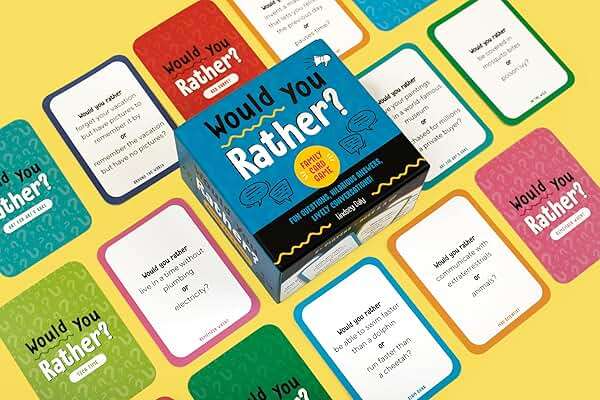 Would You Rather? Family Card Game: Fun Questions, Hilarious Answers, Lively Conversations! - Image 6