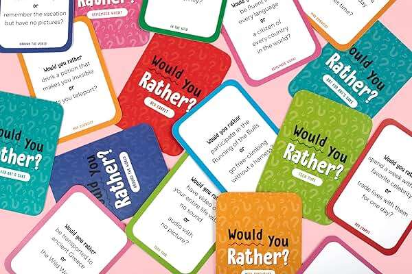 Would You Rather? Family Card Game: Fun Questions, Hilarious Answers, Lively Conversations! - Image 7