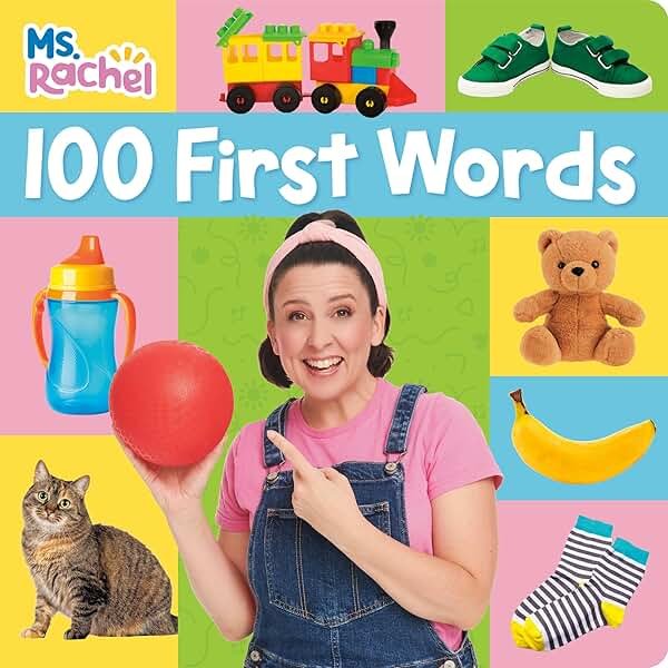 100 First Words (Ms. Rachel) (Books by Ms. Rachel) - Product Image