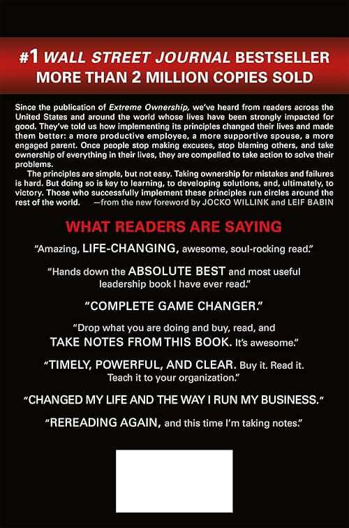 Extreme Ownership: How U.S. Navy SEALs Lead and Win (New Edition) (Extreme Ownership Series, 1) - Image 2