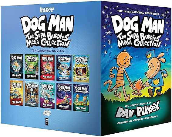 Dog Man: The Supa Buddies Mega Collection: From the Creator of Captain Underpants (Dog Man #1-10 Box Set) - Image 1