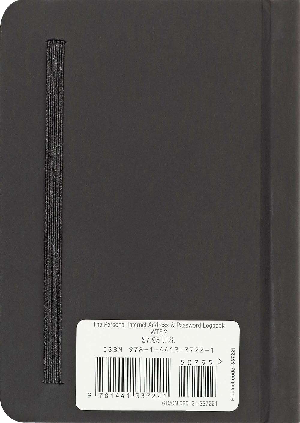 WTF? The Personal Internet Address & Password Organizer (with removable cover band!) - Image 2