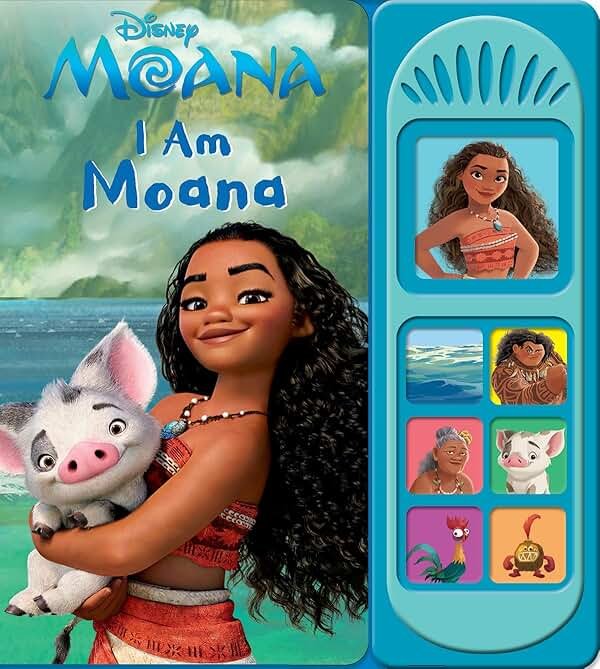 Disney Moana - I Am Moana Little Sound Book - PI Kids (Disney Moana: Play-A-Sound) (Play-A-Song) - Product Image