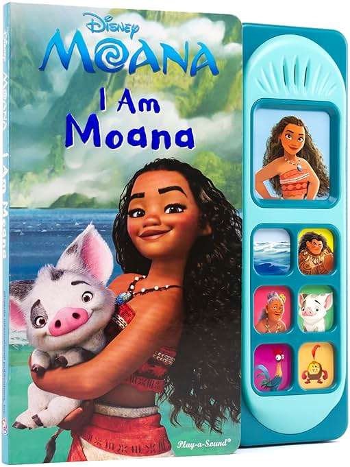 Disney Moana - I Am Moana Little Sound Book - PI Kids (Disney Moana: Play-A-Sound) (Play-A-Song) - Image 3