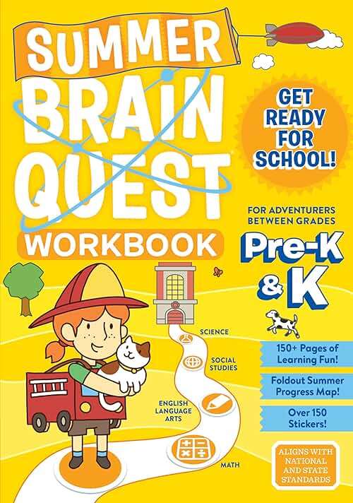 Summer Brain Quest: Between Grades Pre-K & K - Image 1