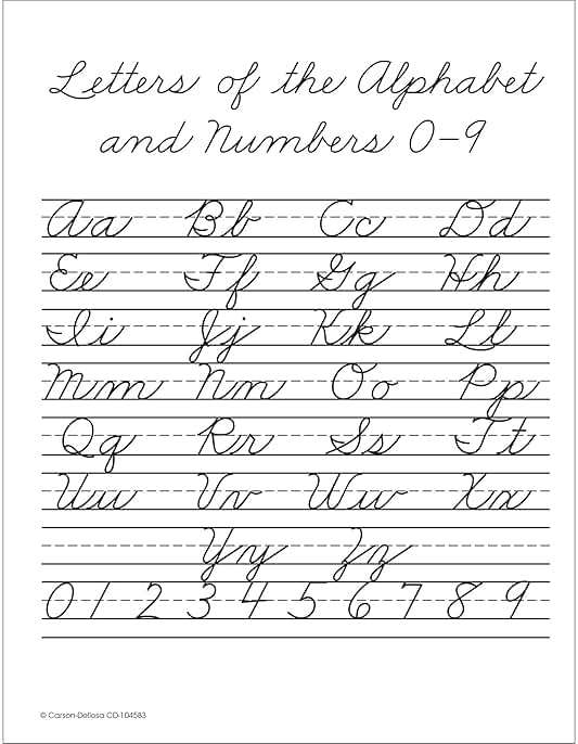 Carson Dellosa Grades 1-3 Beginning Traditional Cursive Handwriting Workbook, Writing Book With Dry Erase Number and Letter Tracing Activities, Classroom or Homeschool Curriculum - Image 3
