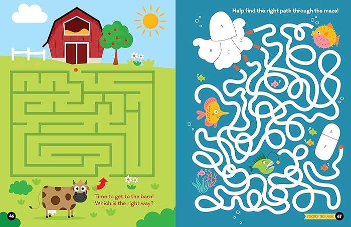 Brain Games - Sticker by Letter - Mazes: In the Wild - Image 4