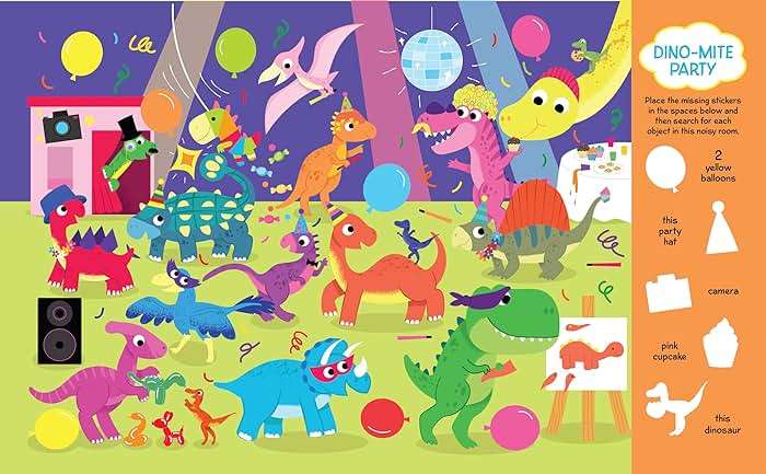 Brain Games - I Can Find It!: Dinosaurs - Includes Stickers! - Image 4