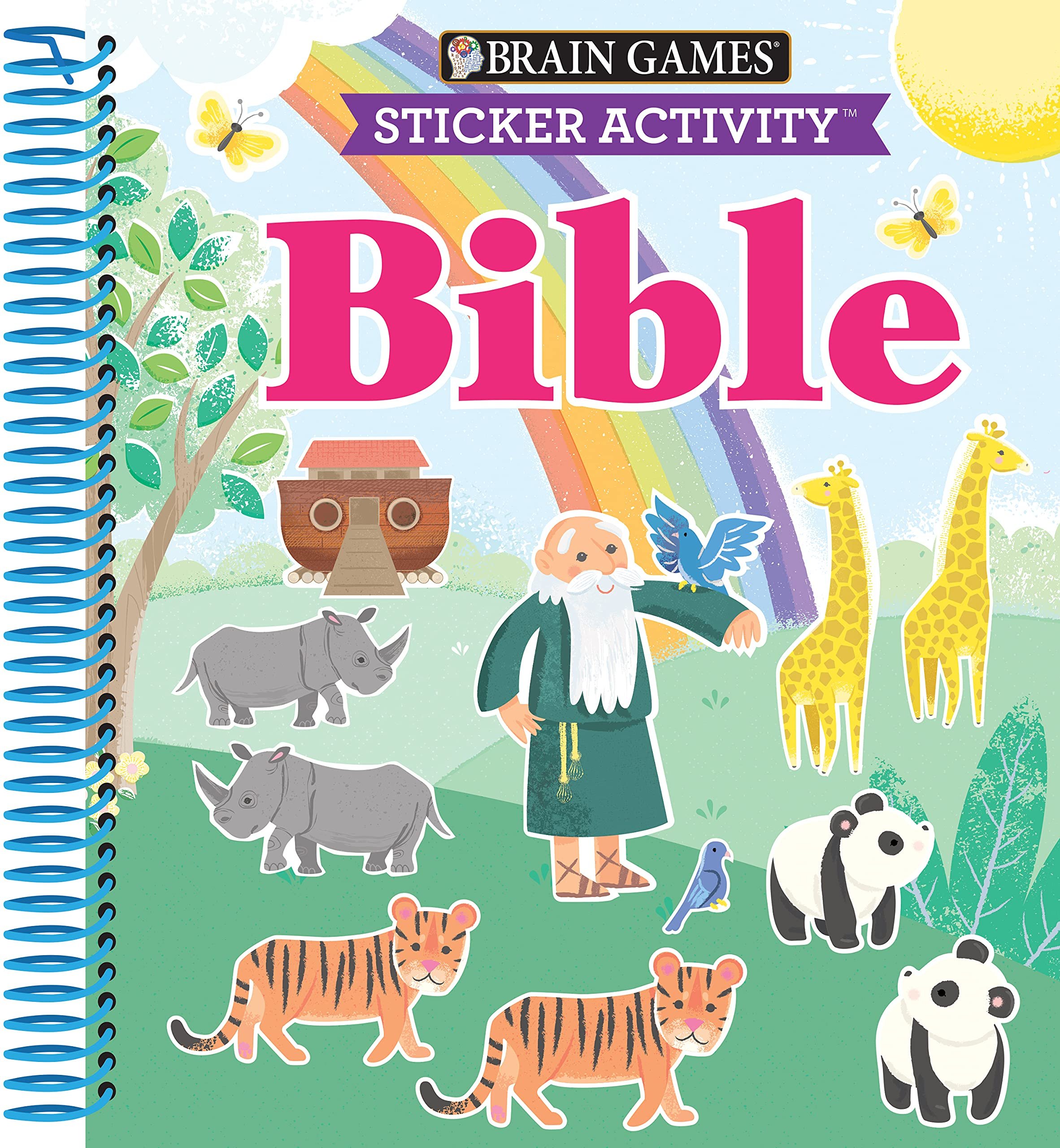 Brain Games - Sticker Activity: Bible (For Kids Ages 3-6) - Product Image