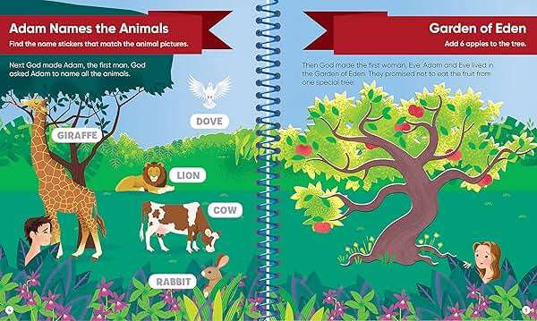 Brain Games - Sticker Activity: Bible (For Kids Ages 3-6) - Image 3