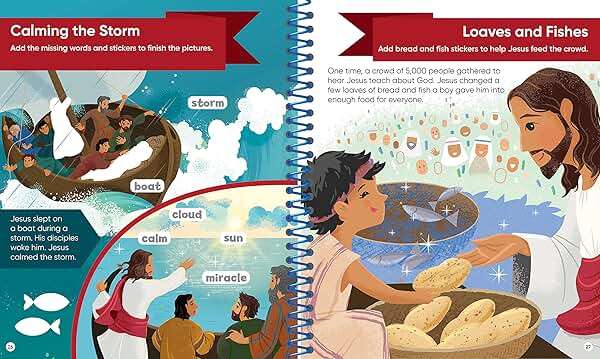 Brain Games - Sticker Activity: Bible (For Kids Ages 3-6) - Image 5