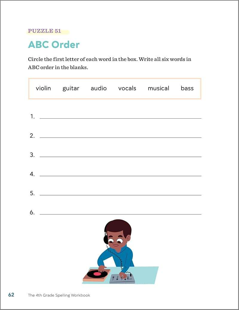 The 4th Grade Spelling Workbook: 95+ Games and Puzzles to Improve Spelling Skills - Image 2