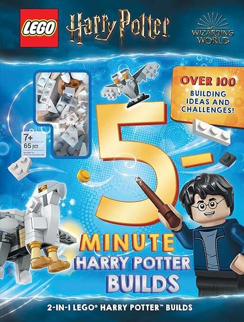 LEGO® Harry Potter™ 5-Minute Builds: 100+ Quick Model Build Ideas, Basic Brick Kit, and Awesome Activities to Inspire Imagination and Creativity! - Product Image