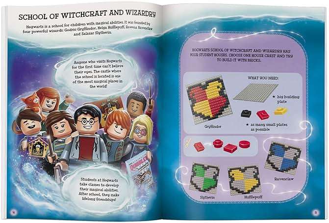 LEGO® Harry Potter™ 5-Minute Builds: 100+ Quick Model Build Ideas, Basic Brick Kit, and Awesome Activities to Inspire Imagination and Creativity! - Image 3