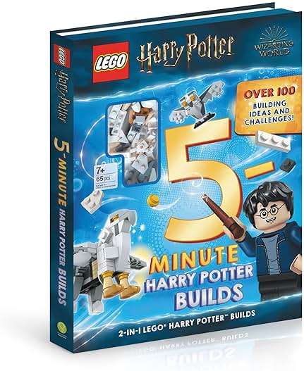 LEGO® Harry Potter™ 5-Minute Builds: 100+ Quick Model Build Ideas, Basic Brick Kit, and Awesome Activities to Inspire Imagination and Creativity! - Image 5