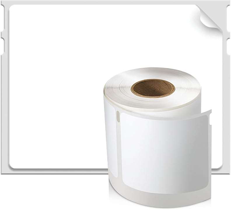 DYMO Authentic LW Large Multi-Purpose Labels, DYMO Labels for LabelWriter Label Printers, 2-1/8" x 2-3/4", 1 Roll of 320 - Image 6