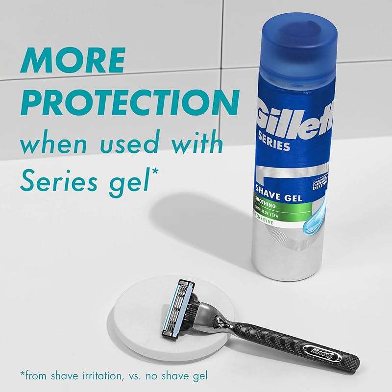 Gillette Mach3 Razor Refills for Men, 8 Razor Blade Refills - Image 7