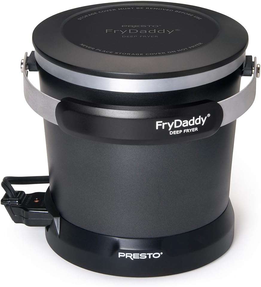 Presto 05420 FryDaddy Electric Deep Fryer,Black - Image 3