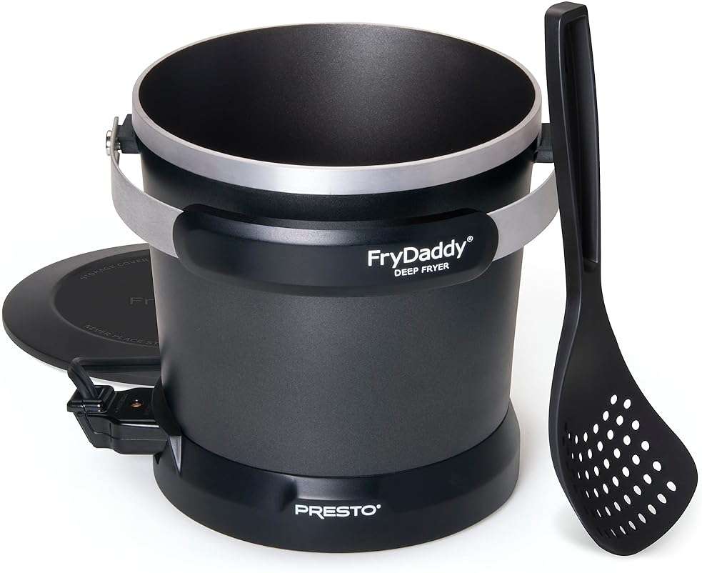 Presto 05420 FryDaddy Electric Deep Fryer,Black - Image 4