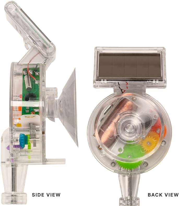 Kikkerland Solar Powered Rainbow Maker – Prism Suncatcher, Fun Home Window Decor – Unique Gift for Christmas & Birthdays – Single Crystal - Image 7