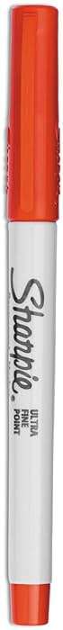 Sharpie Permanent Markers, Ultra Fine Point, Red, 12 Count - Home, Office, School, Classroom, Teacher Supplies - Image 6