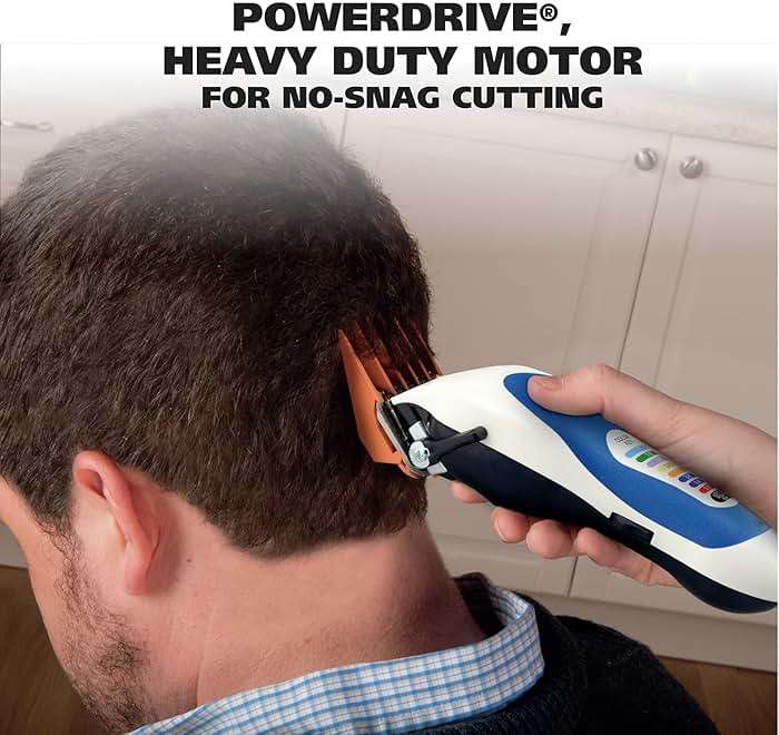 Wahl Clipper USA Color Pro Complete Haircutting Kit with Easy Color Coded Guide Combs - Corded Clipper for Hair Clipping & Grooming Men, Women, & Children - Model 79300-1001M - Image 6