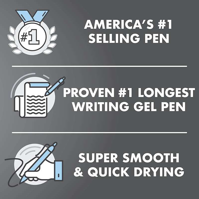 Pilot G2 Premium Gel Roller Pens, Extra Fine Point 0.5 mm, Gel Pens Black Ink, Pack of 12 - Ideal for School, Journaling & Office Writing - Image 6