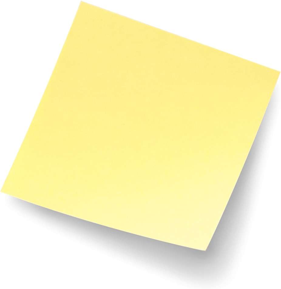 Post-it Notes, 3 in x 3 in, 4 Sticky Notes Pads, 50 Sheets per Pad, The Iconic Canary Yellow Note, School Supplies and Office Products - Image 4