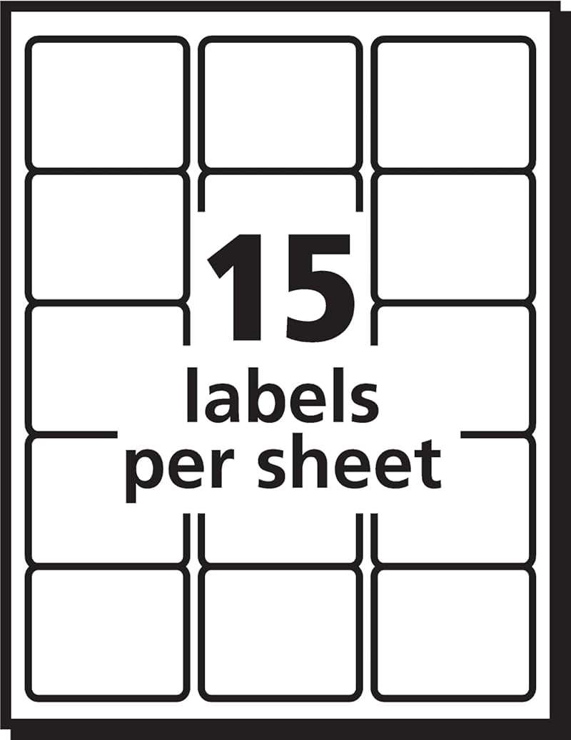 Avery Durable White Cover Up ID Labels for Laser Printers, 2" x 2.625", Pack of 750 (6578) - Image 4