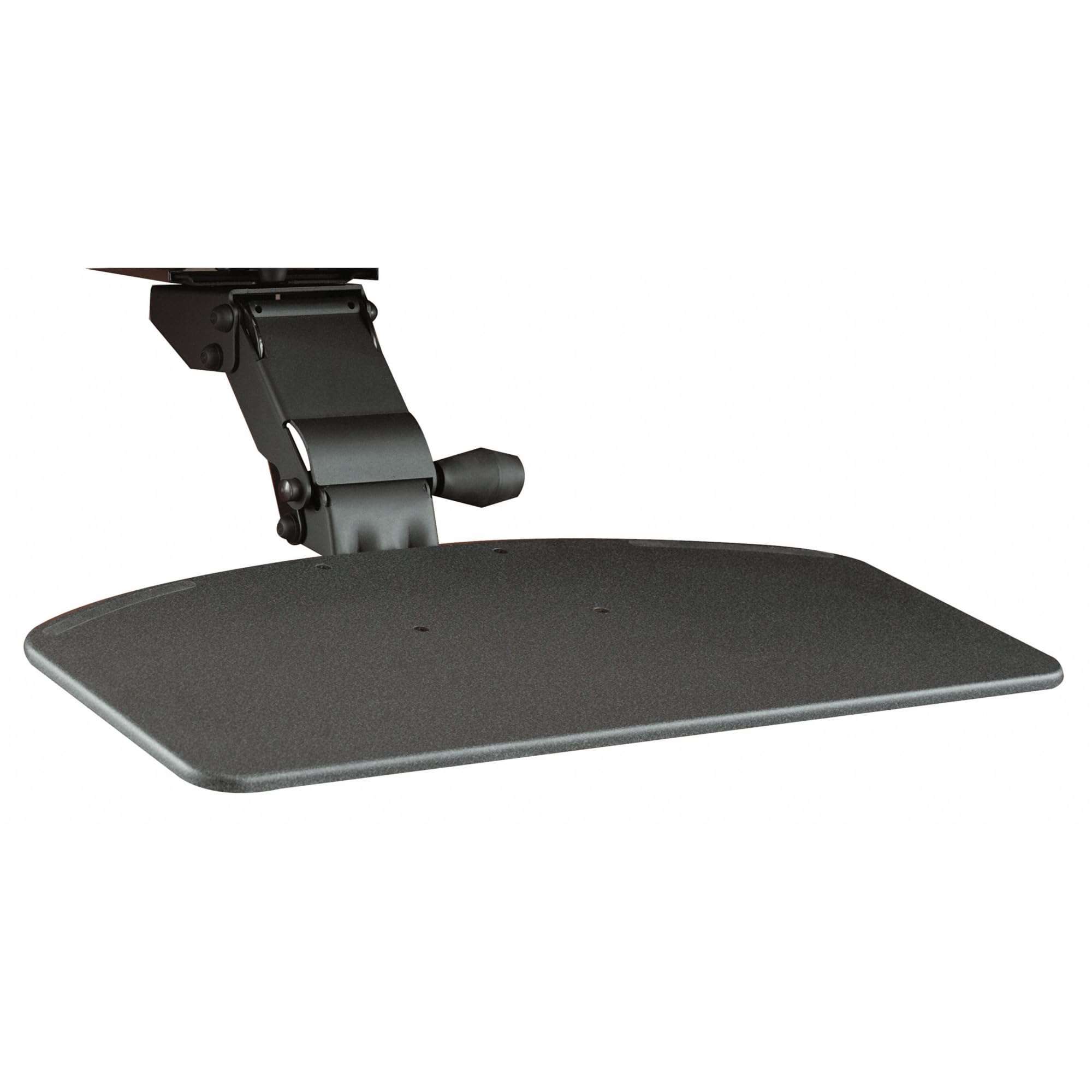 Bush Business Furniture Articulating Keyboard Tray with Galaxy Finish, Ergonomic Workspace Accessory, Adjustable Office Computer Key Board Support for Home Office - Image 1