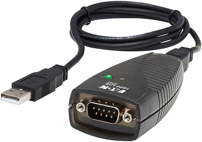 TRIPP LITE Keyspan High-Speed USB to Serial Adapter, PC & Mac, USB-A to DB9 RS232 Male, 3 Foot / 0.91 Meter Cable, 3-Year Warranty (USA-19HS) - Image 3
