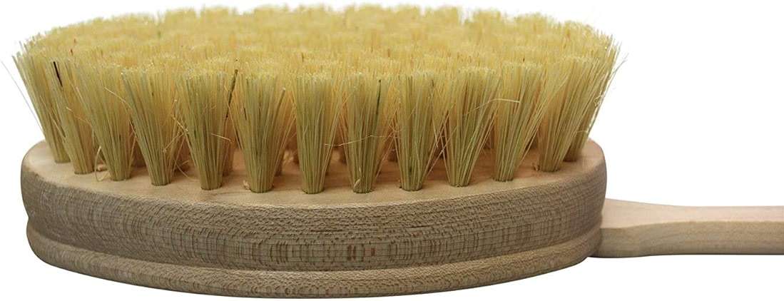 Yerba Prima Tampico Skin Brush (Pack of 1) - Natural Vegetable Fiber Bristles for Dry Skin Brushing - Image 9