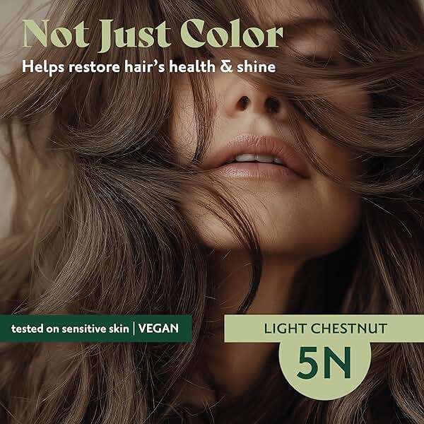 Herbatint 5N Light Chestnut Permanent Hair Dye For Women - For Up To 100% Gray Coverage of Resistant Gray Hair - Ammonia-Free, Alcohol-Free & Vegan - Salon Influenced Hair color 5.75 fl oz - Image 4