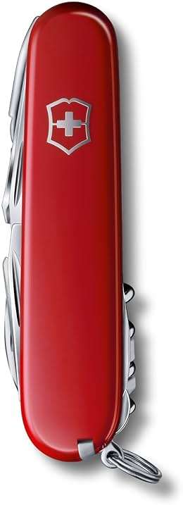 Victorinox Swiss Champ Swiss Army Knife, 33 Functions, Swiss Made Pocket Knife with Large Blade, Screwdriver, Chisel and Combination Pliers - Red - Image 3