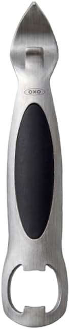 OXO SteeL Stainless Steel Bottle and Can Opener - Image 1