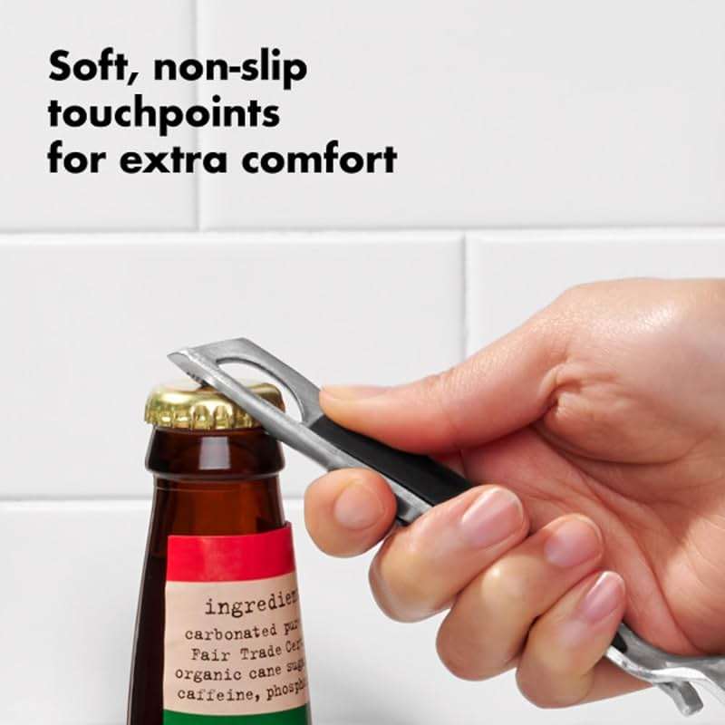 OXO SteeL Stainless Steel Bottle and Can Opener - Image 3