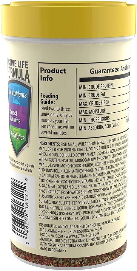 Tetra TetraMin Tropical Granules 3.52 Ounces, Nutritionally Balanced Fish Food - Image 2