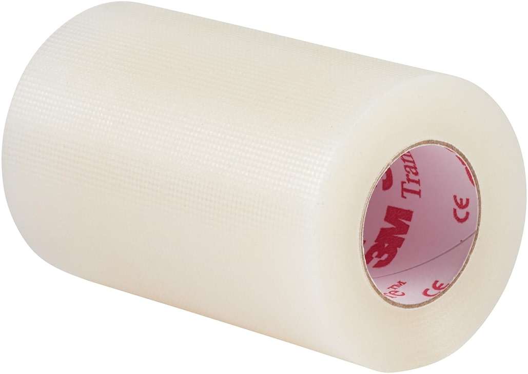 Transpore 3m Surgical Tape - Transparent, 3" Wide - 1 Roll - Image 2