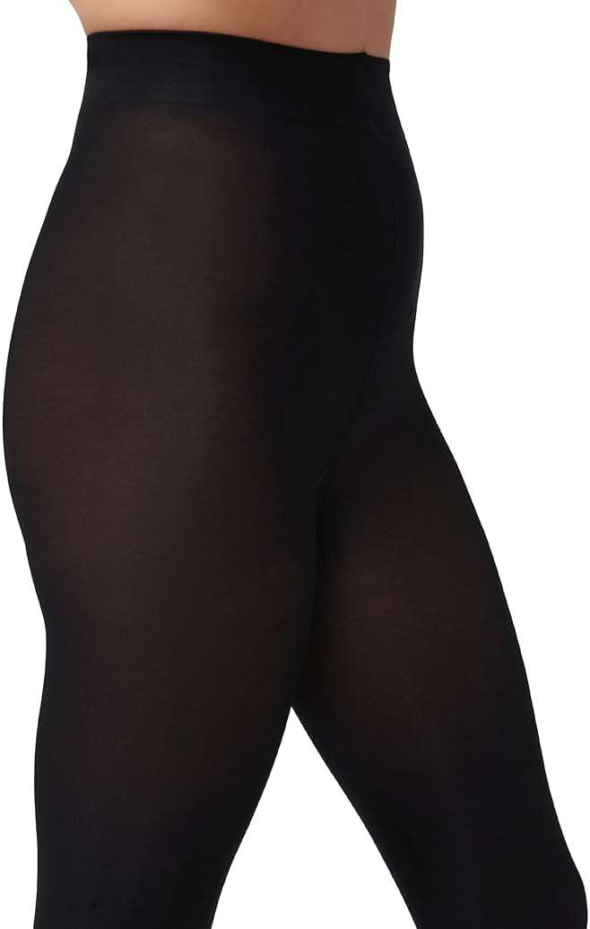 HUE Women’s Opaque Sheer to Waist Tights 40 Denier Soft High Waist Pantyhose - Image 2